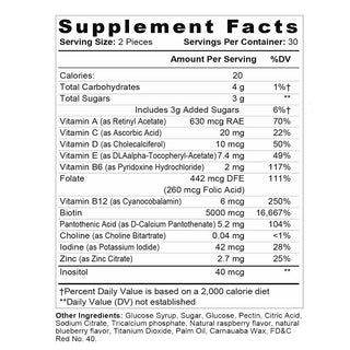 Hair Skin Nail Gummies