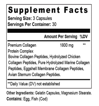 Collagen Complex Type I II III V X